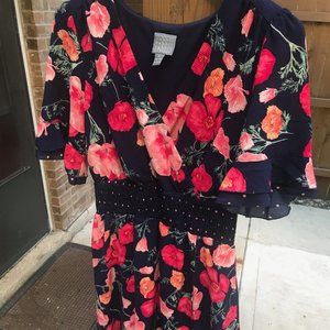 Rabbit Rabbit Rabbit Design Floral Dress!